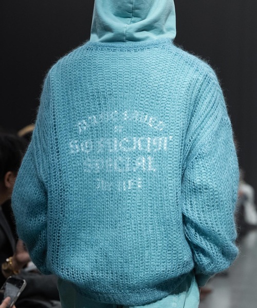 MSML(エムエスエムエル)の「MOHAIR KNIT(ニット/セーター・メンズ・ブラック/ターコイズブルー/ブラウン・M/L)」の10枚目の写真