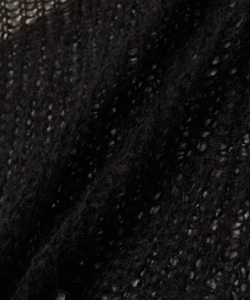 MSML(エムエスエムエル)の「MOHAIR KNIT(ニット/セーター・メンズ・ブラック/ターコイズブルー/ブラウン・M/L)」の5枚目の写真