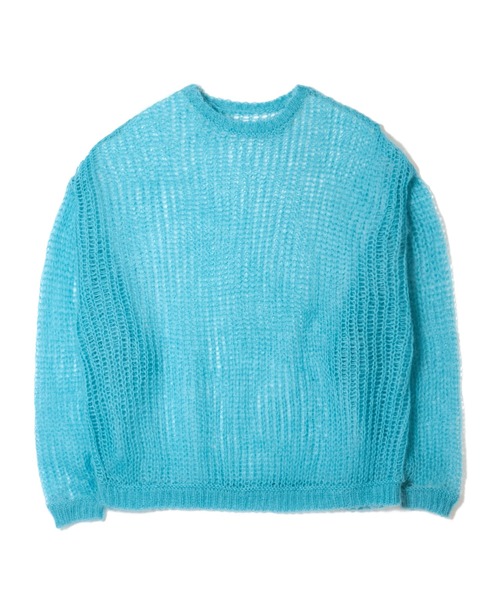 MSML(エムエスエムエル)の「MOHAIR KNIT(ニット/セーター・メンズ・ブラック/ターコイズブルー/ブラウン・M/L)」の7枚目の写真