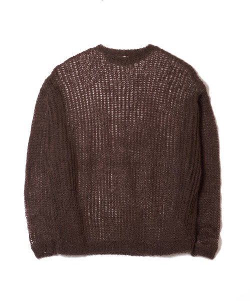 MSML(エムエスエムエル)の「MOHAIR KNIT(ニット/セーター・メンズ・ブラック/ターコイズブルー/ブラウン・M/L)」の13枚目の写真