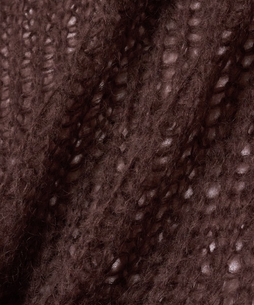 MSML(エムエスエムエル)の「MOHAIR KNIT(ニット/セーター・メンズ・ブラック/ターコイズブルー/ブラウン・M/L)」の14枚目の写真