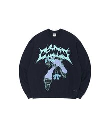 CRITIC（クリティック）の「ALIEN GRAFFITI SWEATSHIRTS NAVY（スウェット）」