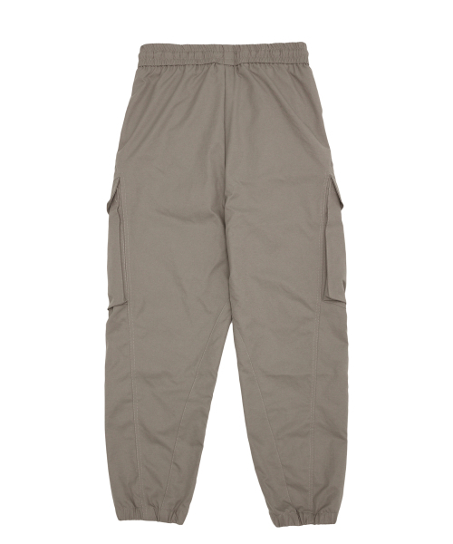 DOUBLE JD（ダブルジェイディー）の「ジッパーカーゴジョガーパンツ（カーキ）（スウェットパンツ・レディース・その他・MEDIUM/LARGE）」の2枚目の写真
