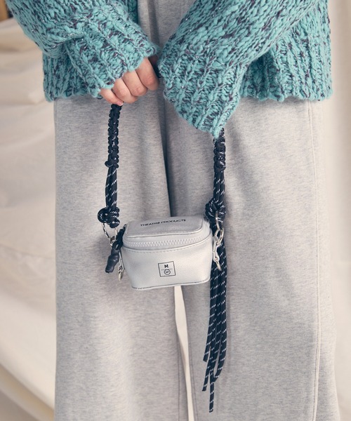 THEATRE PRODUCTS（シアタープロダクツ）の「《UNISEX》【THEATRE PRODUCTS】Collaboration With Charm Shoulder Leather Back/シアタープロダクツコラボレーションチャームレザーバック【MAISON SPECIAL/メゾンスペシャル】（エコバッグ/サブバッグ・メンズ・ブラック/シルバー・FREE）」の19枚目の写真