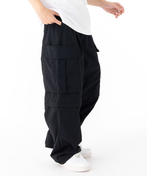 NEW ERA（ニューエラ）の「ニューエラ ナイロンパンツ 無地（その他パンツ・メンズ・グレー/ブラック・XL/L/M/XXL/S）」の14枚目の写真