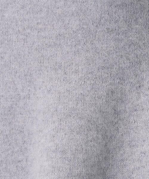 index（インデックス）の「ペプラムニットキャミソール/アンサンブル対応【洗える】（タンクトップ・レディース・パープル/ホワイト系9/ブラウン系その他/グレー・00）」の8枚目の写真