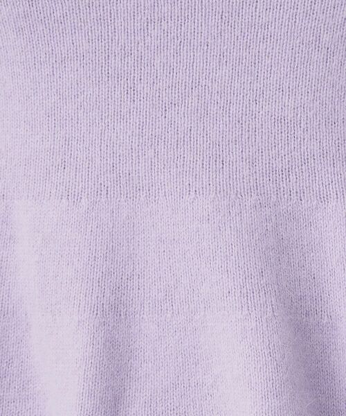 index（インデックス）の「ペプラムニットキャミソール/アンサンブル対応【洗える】（タンクトップ・レディース・パープル/ホワイト系9/ブラウン系その他/グレー・00）」の16枚目の写真