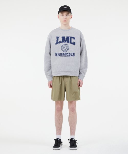 LMCの「EARTH MAN COLLEGE SWEATSHIRT heather gray(スウェット・レディース・その他・LARGE/SMALL)」の2枚目の写真