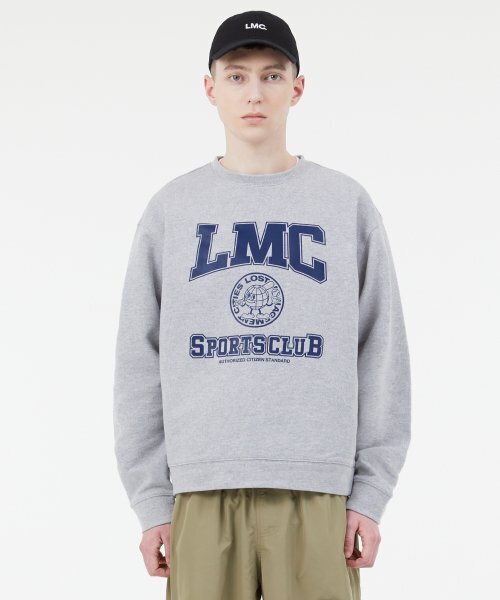 LMCの「EARTH MAN COLLEGE SWEATSHIRT heather gray(スウェット・レディース・その他・LARGE/SMALL)」の3枚目の写真