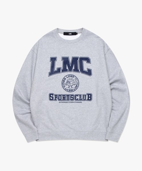 LMCの「EARTH MAN COLLEGE SWEATSHIRT heather gray(スウェット・レディース・その他・LARGE/SMALL)」の8枚目の写真