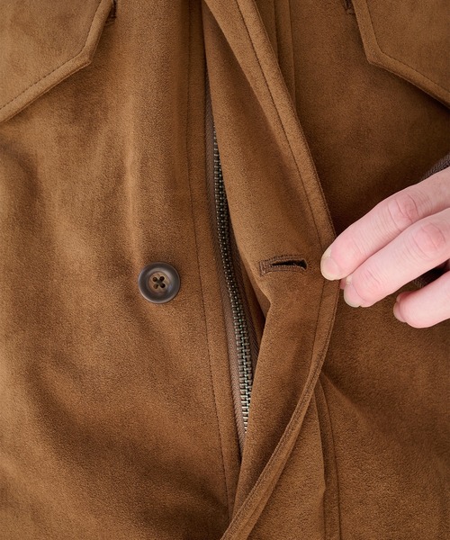 UJOH(ウジョー)の「【UJOH HOMME】別注 4 Pockets Zip-up Rib Blouson(ブルゾン・メンズ・ブラック/ブラウン/アイボリー・4/5)」の13枚目の写真