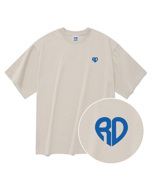 RADINEO(ラディネオ)の「ラディハート 半袖Tシャツ ベージュ(Tシャツ/カットソー・メンズ・その他・LARGE/MEDIUM/SMALL/X-LARGE)」の1枚目の写真