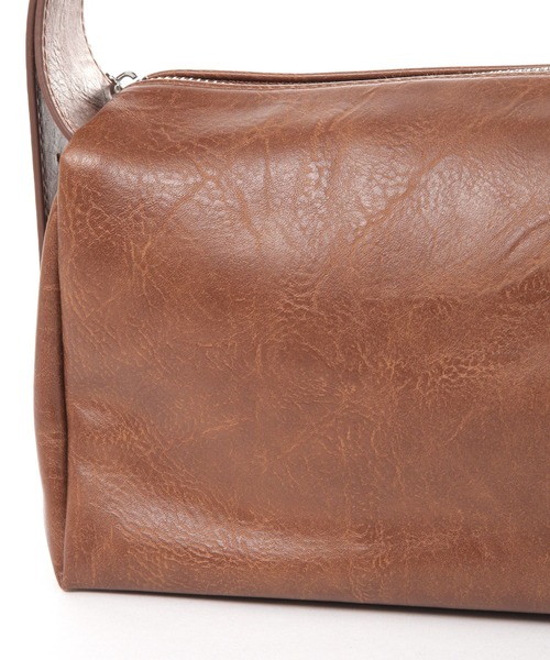 LAKOLE（ラコレ）の「フェイクレザースクエアショルダーバッグ / 633373（ショルダーバッグ・レディース・ライトブラウン/オフホワイト/ブラック・FREE）」の13枚目の写真