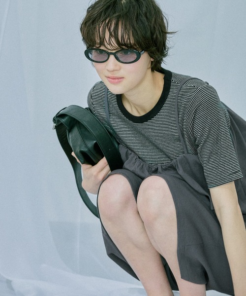 LAKOLE(ラコレ)の「フェイクレザースクエアショルダーバッグ / 633373(ショルダーバッグ・レディース・ライトブラウン/オフホワイト/ブラック/ブラウン系その他・FREE)」の18枚目の写真