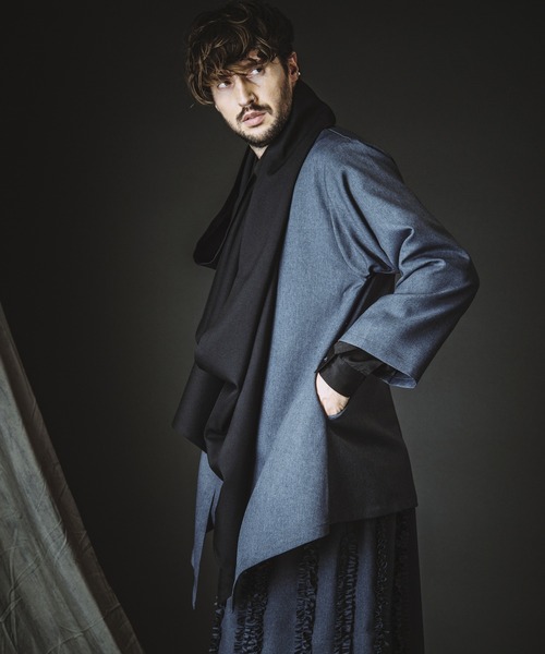 no id. ノーアイディー 26年新作 フレキシブルレイヤードガウン 新品 NO ID.】Flexible Layered Gown / フレキシブル レイヤード ガウン
