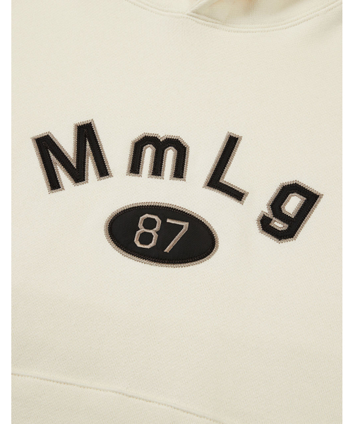MMLG（エムエムエルジー）の「[Mmlg] MM APLIQUE HOODIE (NATURAL SOAP)（パーカー・レディース・その他・SMALL/MEDIUM/LARGE/X-LARGE）」の4枚目の写真