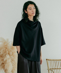 MALEN（マレン）の「ユニセックスカウルネックTシャツブラック（Tシャツ/カットソー）」