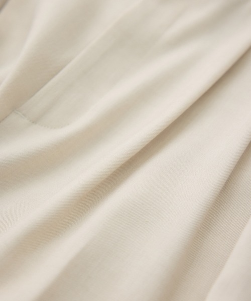 SALON adam et rope'(サロン アダム エ ロペ)の「トレビラツイルカービーパンツ(その他パンツ・レディース・ベージュ/ブラック・M/S)」の16枚目の写真