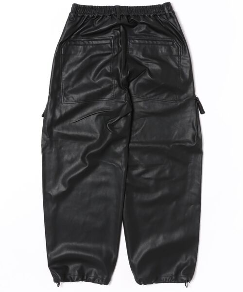 SUPERTHANKS(スーパーサンクス)の「【SUPERTHANKS】ST254PT01A Faux Sued(その他パンツ・メンズ・ブラック・S/M)」の2枚目の写真