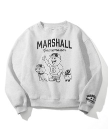 【MARSHALL GAMEMASTER/マーシャル ゲームマスター】Vintage Mascot Crewneck Sweat/ヴィンテージ マスコット クルーネック スウェット