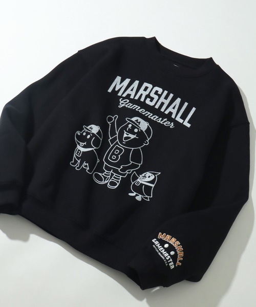 MARSHALL GAMEMASTER(マーシャルゲームマスター)の「【MARSHALL GAMEMASTER/マーシャル ゲームマスター】Vintage Mascot Crewneck Sweat/ヴィンテージ マスコット クルーネック スウェット(スウェット・メンズ・アッシュグレー/ブラック/チャコールグレー・XL/L/M)」の11枚目の写真