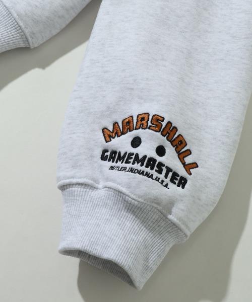 MARSHALL GAMEMASTER(マーシャルゲームマスター)の「【MARSHALL GAMEMASTER/マーシャル ゲームマスター】Vintage Mascot Crewneck Sweat/ヴィンテージ マスコット クルーネック スウェット(スウェット・メンズ・アッシュグレー/ブラック/チャコールグレー・XL/L/M)」の17枚目の写真