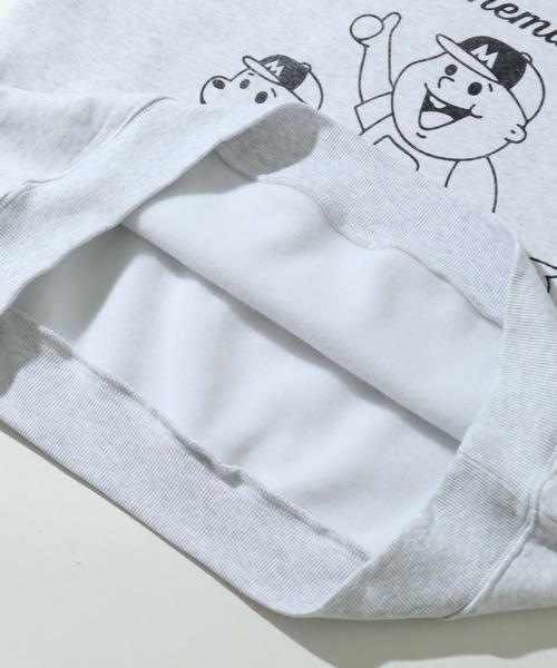MARSHALL GAMEMASTER(マーシャルゲームマスター)の「【MARSHALL GAMEMASTER/マーシャル ゲームマスター】Vintage Mascot Crewneck Sweat/ヴィンテージ マスコット クルーネック スウェット(スウェット・メンズ・アッシュグレー/ブラック/チャコールグレー・XL/L/M)」の18枚目の写真