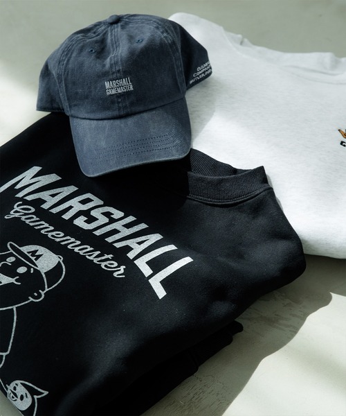 MARSHALL GAMEMASTER(マーシャルゲームマスター)の「【MARSHALL GAMEMASTER/マーシャル ゲームマスター】Vintage Mascot Crewneck Sweat/ヴィンテージ マスコット クルーネック スウェット(スウェット・メンズ・アッシュグレー/ブラック/チャコールグレー・XL/L/M)」の21枚目の写真
