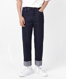 THESTORI（ザ・ストリ）の「レギュラーロールアップデニムパンツ（ブルー）（デニムパンツ）」