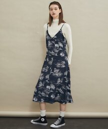 ベニスビスチェワンピース[ブラック]