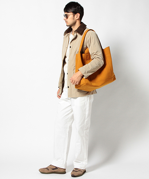 International Gallery BEAMS(インターナショナルギャラリービームス)の「ithelicy / MAC TO-TO(トートバッグ・メンズ・グレー/ブラウン系その他・ONE SIZE)」の4枚目の写真