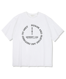 12amタイム 半袖Tシャツ ホワイト