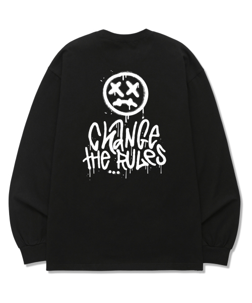 OUSE(オウズ)の「CHANGE THE RULES ロングスリーブ (DLS030) ブラック(Tシャツ/カットソー・レディース・その他・SMALL/MEDIUM/LARGE/X-LARGE/XX-LARGE)」の3枚目の写真
