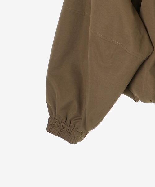 le.coeur blanc（ルクールブラン）の「《WEB限定アイテム》バルーンデザインノーカラーブルゾン（ブルゾン・レディース・チャコールグレー/カーキオリーブ/ベージュ・38）」の16枚目の写真