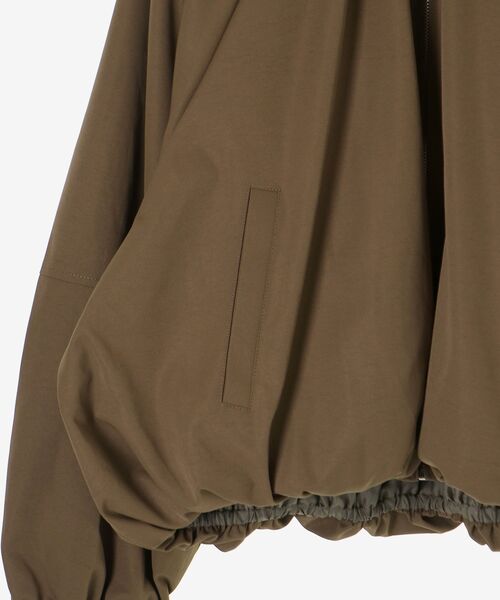 le.coeur blanc（ルクールブラン）の「《WEB限定アイテム》バルーンデザインノーカラーブルゾン（ブルゾン・レディース・チャコールグレー/カーキオリーブ/ベージュ・38）」の17枚目の写真