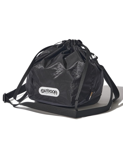 OUTDOOR PRODUCTS(アウトドアプロダクツ)の「【OUTDOOR PRODUCTS / アウトドアプロダクツ】DRAWSTORING BAG ショルダーバッグ(ショルダーバッグ・レディース・ベージュ/ブラック・FREE)」の1枚目の写真