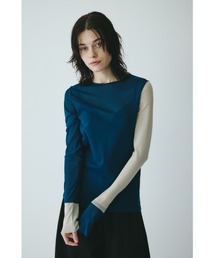 Bi color mesh inner tops バイカラーメッシュインナートップス