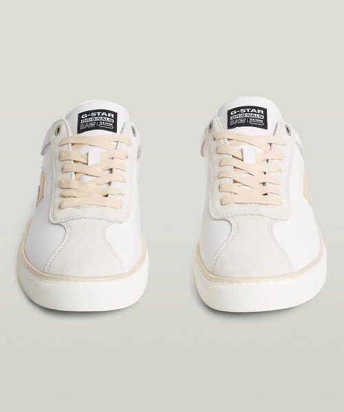 G-STAR(ジースター)の「Dash Sneakers/クラシックデザインレザースニーカー(スニーカー・メンズ・グレー/ホワイト・43/42/41/40)」の5枚目の写真