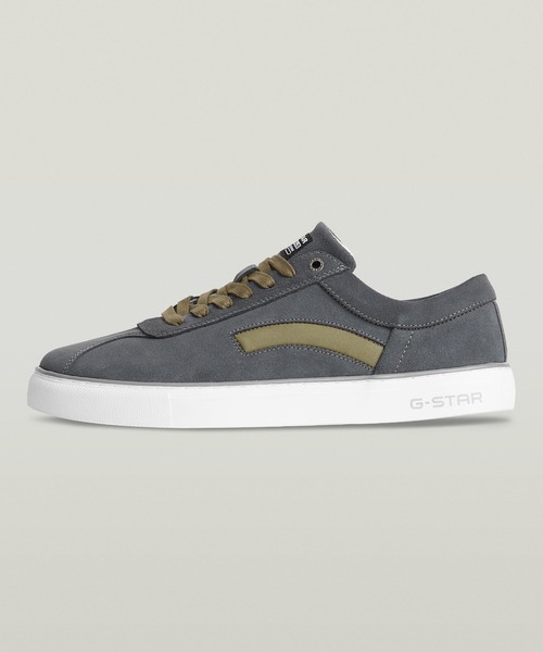G-STAR(ジースター)の「Dash Sneakers/クラシックデザインレザースニーカー(スニーカー・メンズ・グレー/ホワイト・43/42/41/40)」の8枚目の写真