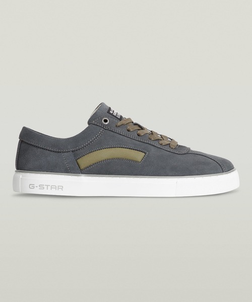 G-STAR(ジースター)の「Dash Sneakers/クラシックデザインレザースニーカー(スニーカー・メンズ・グレー/ホワイト・43/42/41/40)」の9枚目の写真