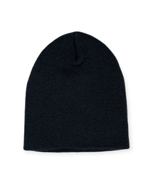 BORN SLIPPY（ボーンスリッピー）の「Basic Short Beanie (Black)（ニットキャップ/ビーニー）」