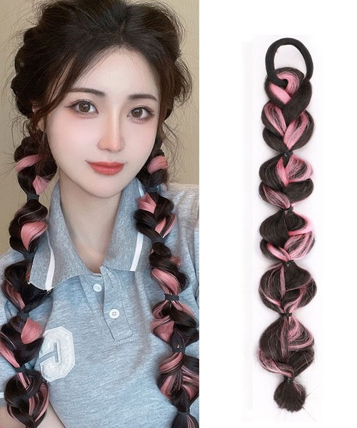 セール】12D22-MT バブルデザイン エクステヘアゴム（ヘアゴム