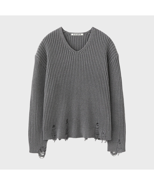 Ditroitcotton V-neck knit men’s — V-образный вязаный джемпер