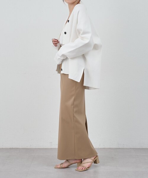 SHENERY（シーナリー）の「コットンスムースカーディガン（カーディガン/ボレロ・レディース・ライトベージュ/オフホワイト/ブルー・FREE）」の17枚目の写真