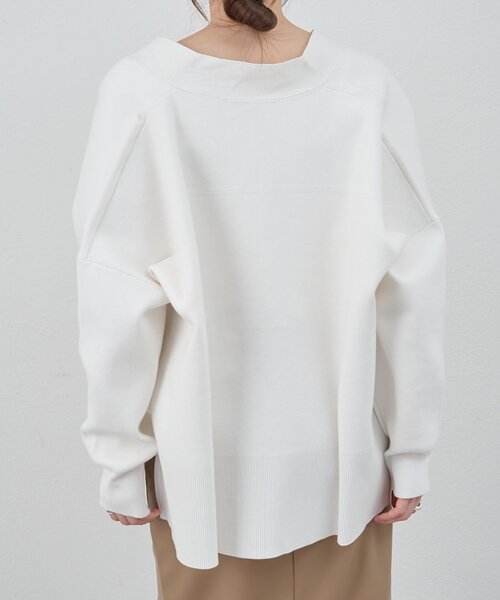 SHENERY（シーナリー）の「コットンスムースカーディガン（カーディガン/ボレロ・レディース・ライトベージュ/オフホワイト/ブルー・FREE）」の21枚目の写真