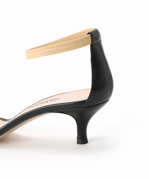 VERMEIL par iena(ヴェルメイユパーイエナ)の「NEBULONI.E ネブローニ 別注アンクルストラップサンダル Combi 6408(サンダル・レディース・ブラック系その他・39/38/37/36)」の6枚目の写真