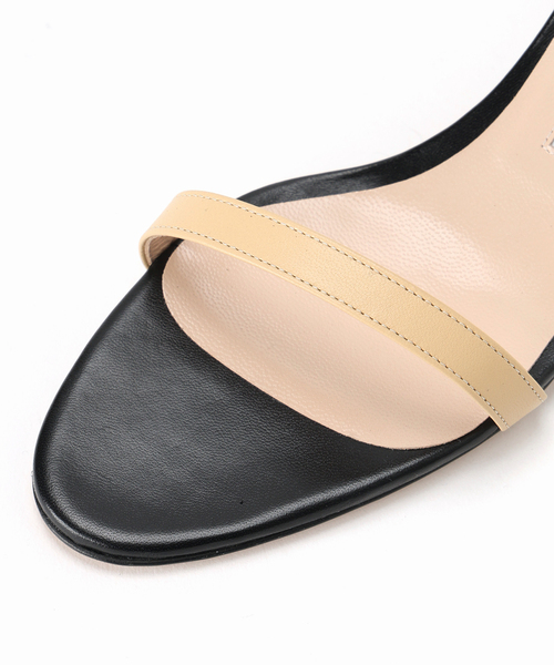 VERMEIL par iena(ヴェルメイユパーイエナ)の「NEBULONI.E ネブローニ 別注アンクルストラップサンダル Combi 6408(サンダル・レディース・ブラック系その他・39/38/37/36)」の10枚目の写真