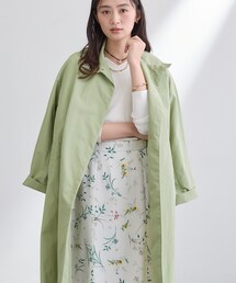 INDIVI（インディヴィ）の「【撥水／軽量】ミニマル スタンドカラーコート（その他アウター）」