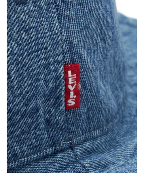 Levi's（リーバイス）の「Levi's/リーバイス ドローストリング バケットハット（ハット・メンズ・インディゴブルー・M）」の10枚目の写真