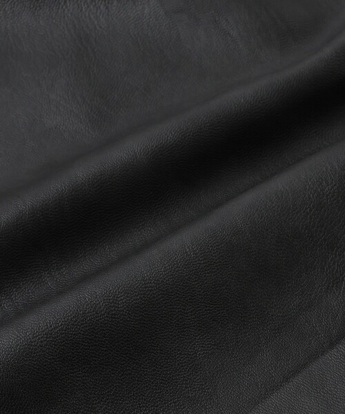 le cercle ADAM ET ROPE'（ルセルクルアダムエロペ）の「レザーライクブルゾン（ブルゾン・メンズ・ダークブラウン/ブラック・L/M/LL）」の22枚目の写真